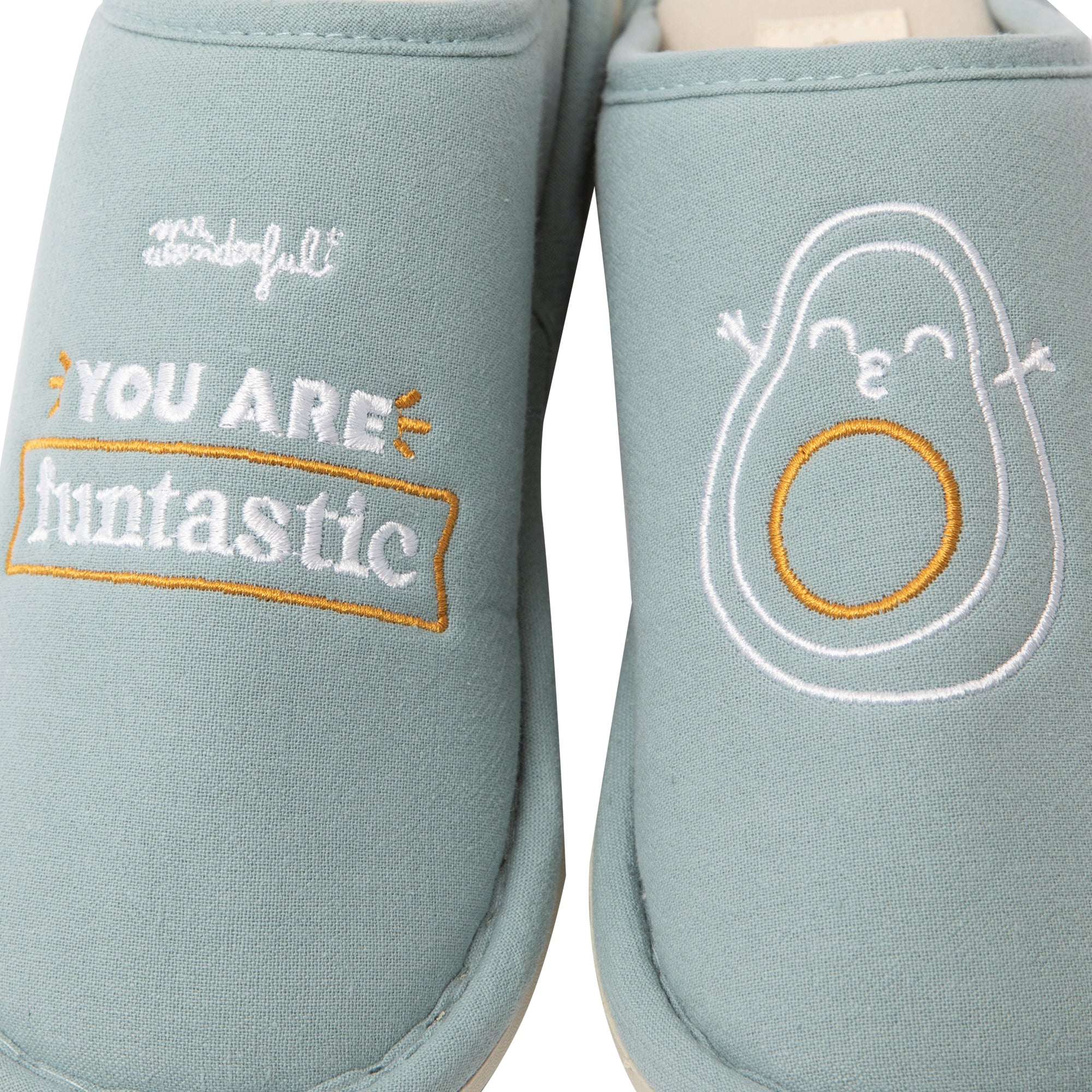 Slippers size 31-35 Avocado - You are funtastic.