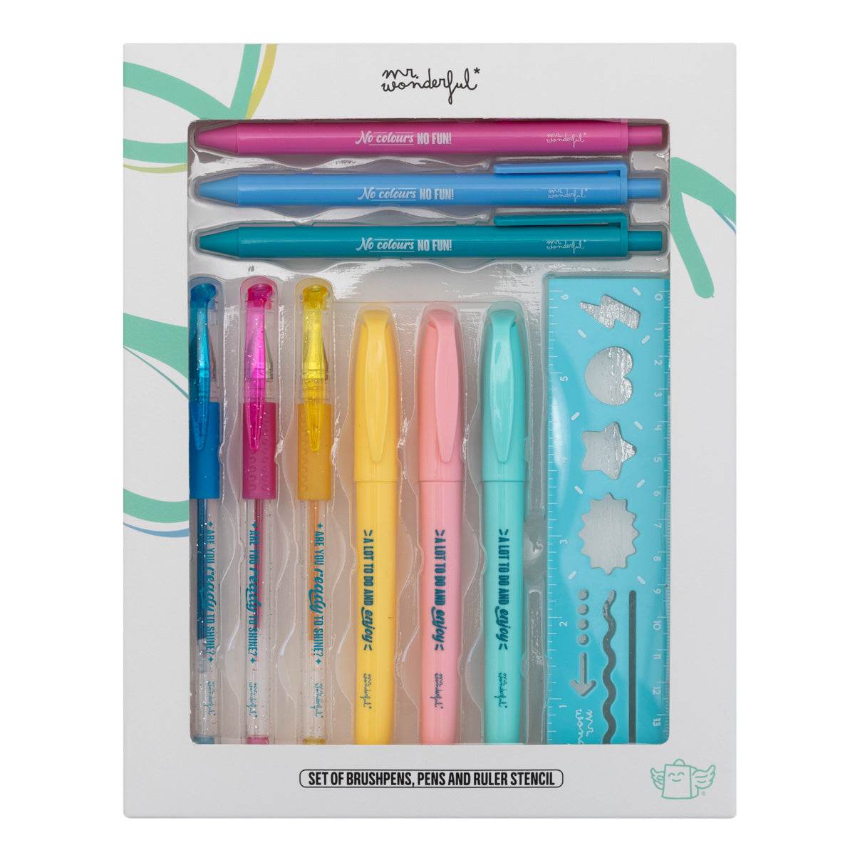 Lot de 3 penne pour marquer des points et réaliser de nombreux rêves 