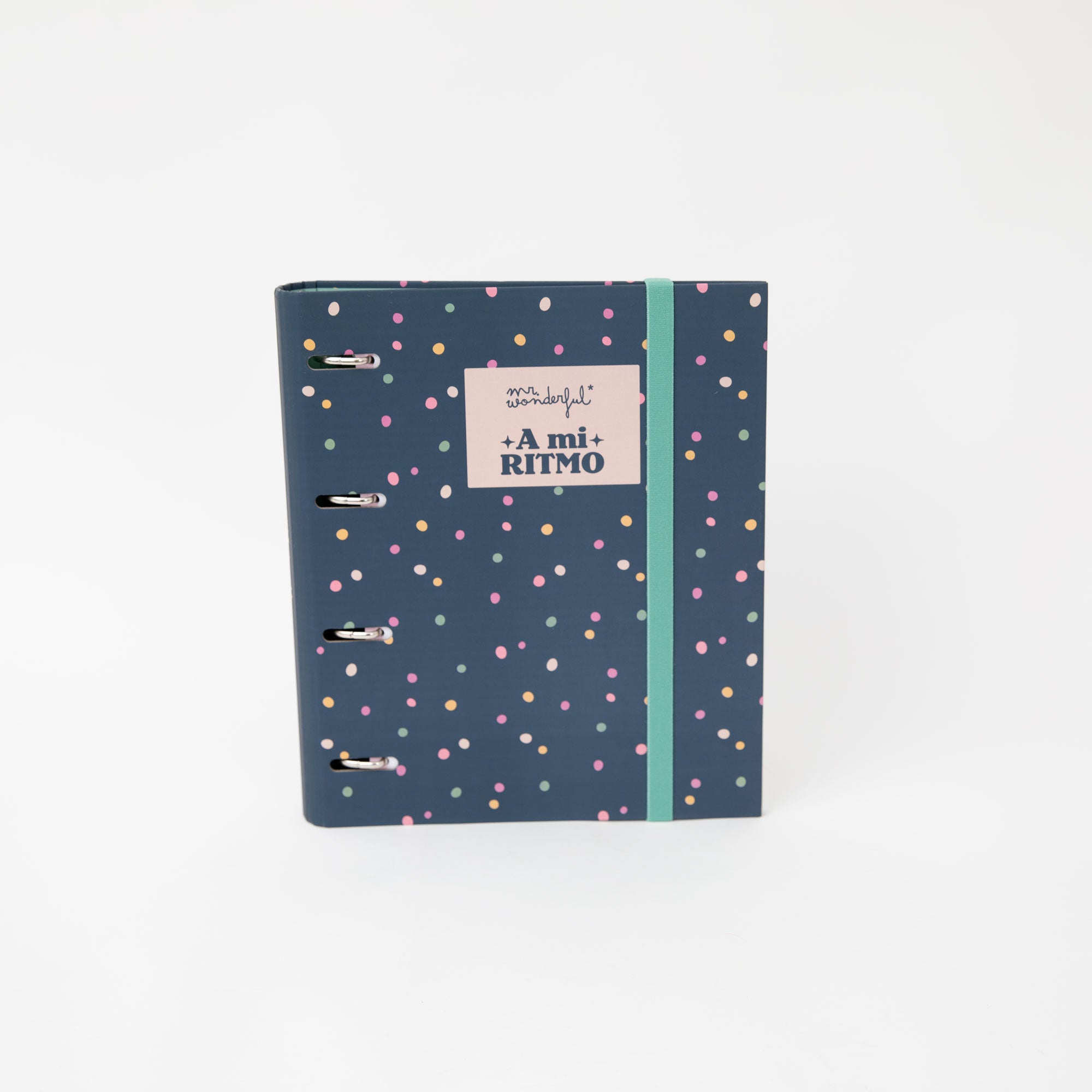 Carpeta con anillas y folios - A mi ritmo