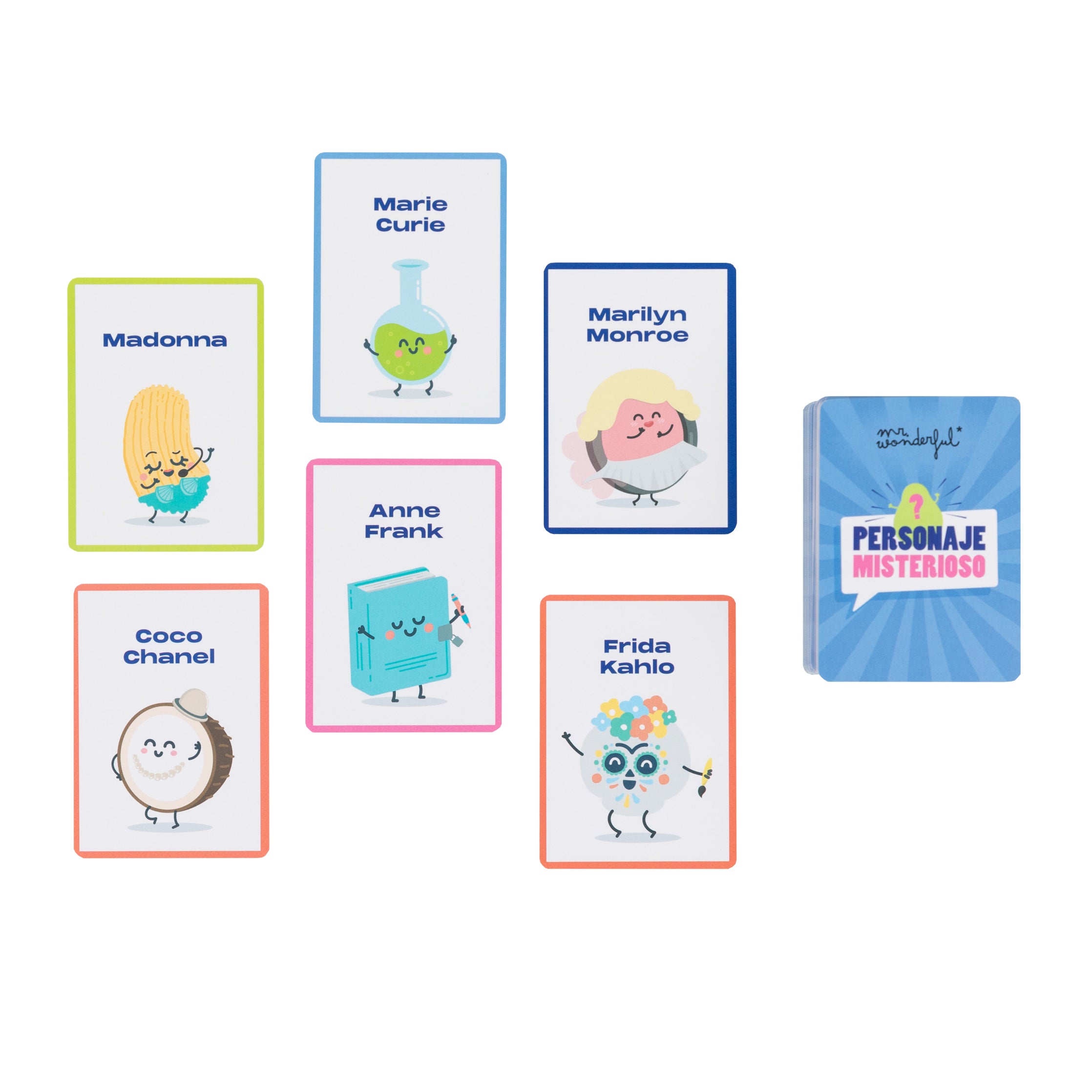 Juego de cartas - Personaje misterioso
