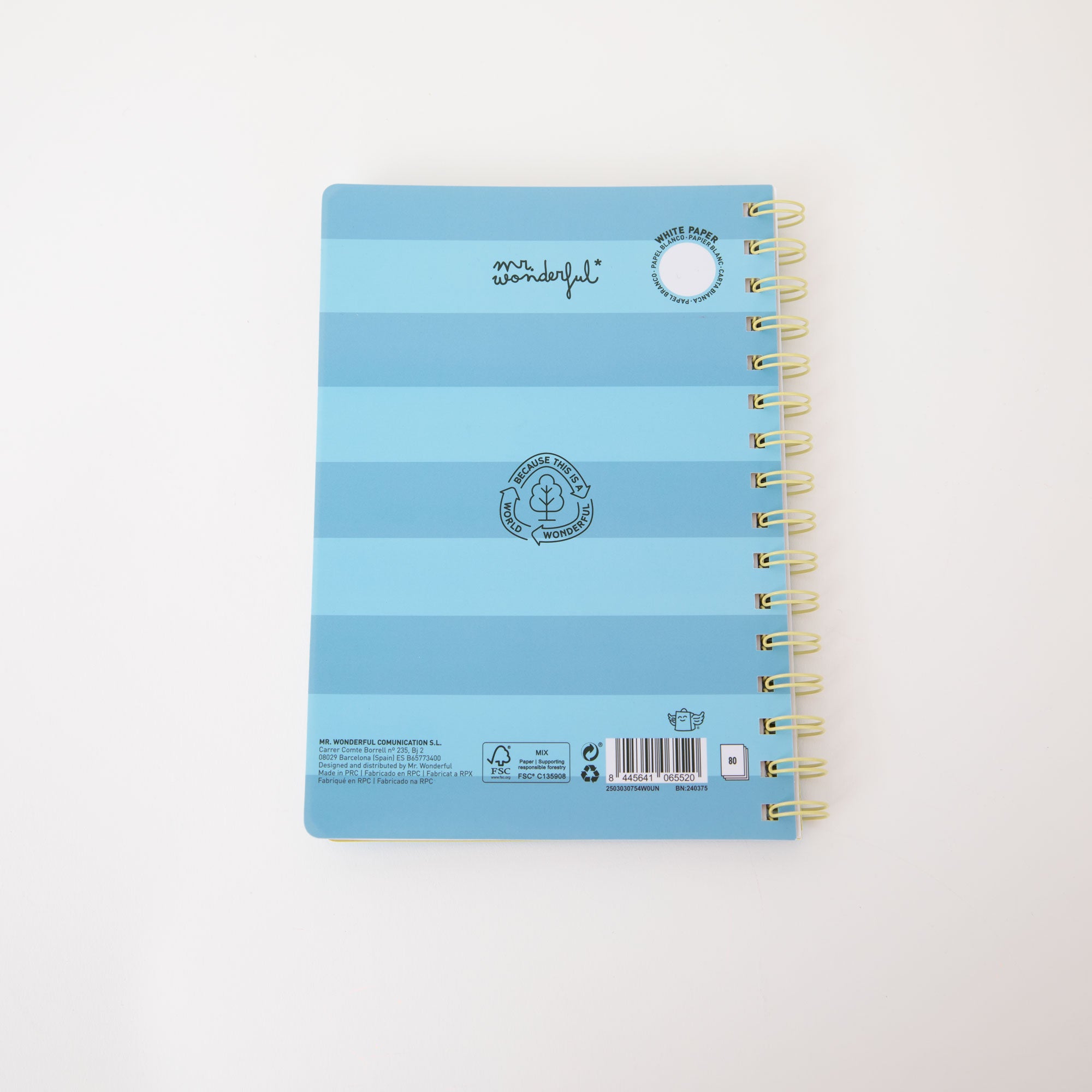 A5 3D notebook Bee - My best day is every day
