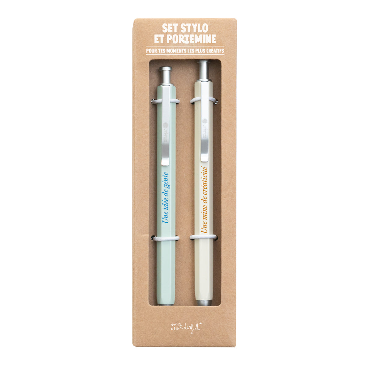 Set stylo et portemine pour tes moments les plus créatifs