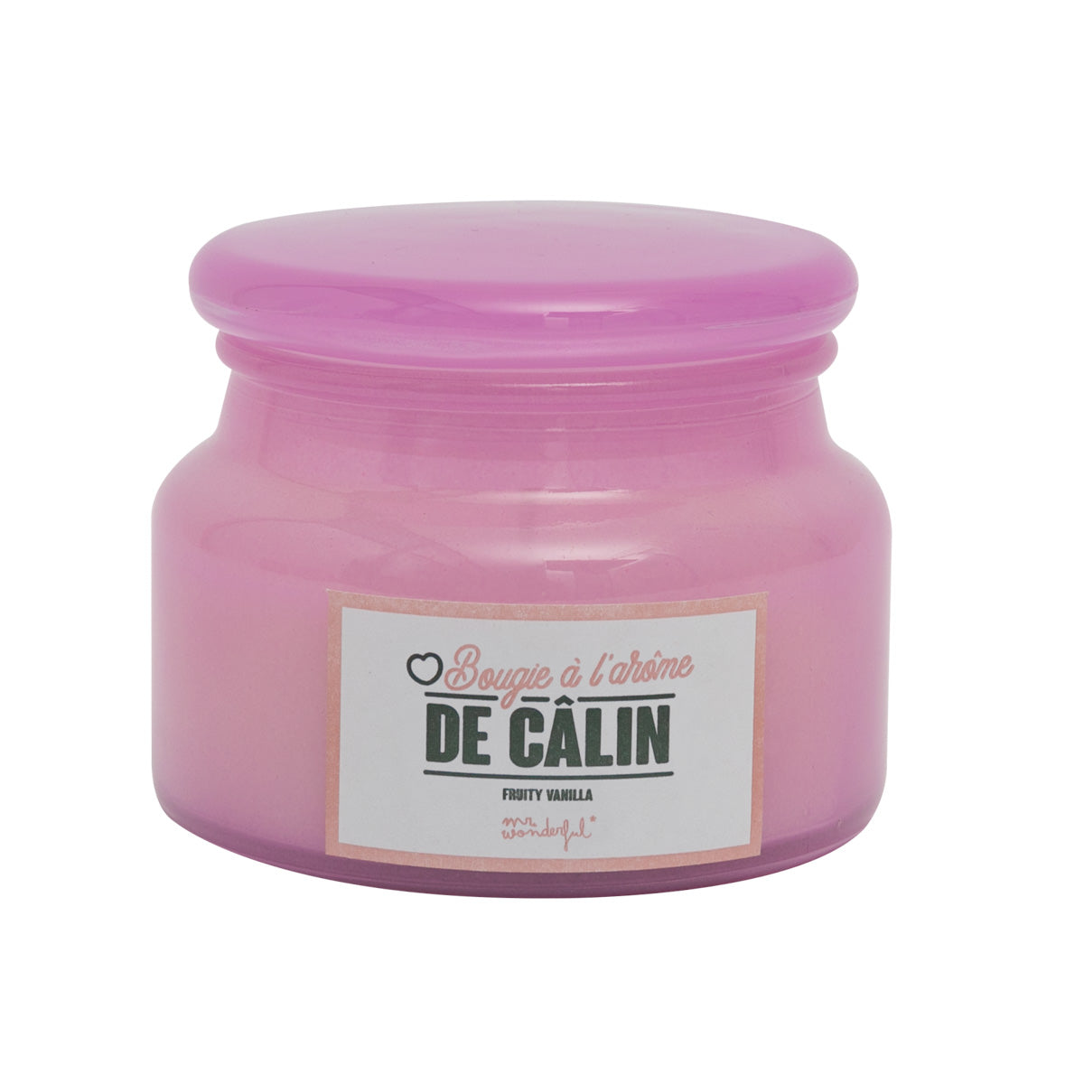 Bougie à l'arôme de câlin