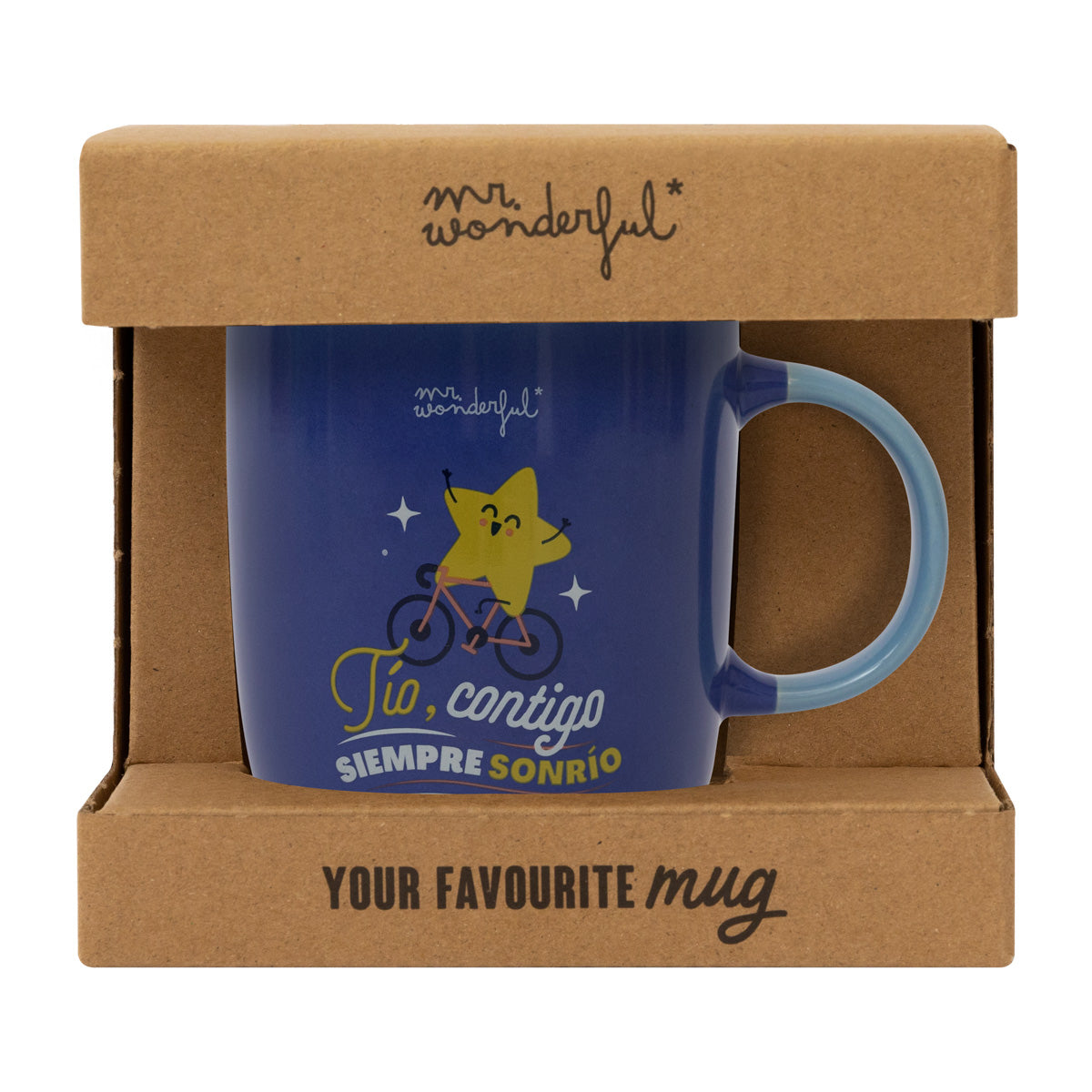Taza - Tío, contigo siempre sonrío.