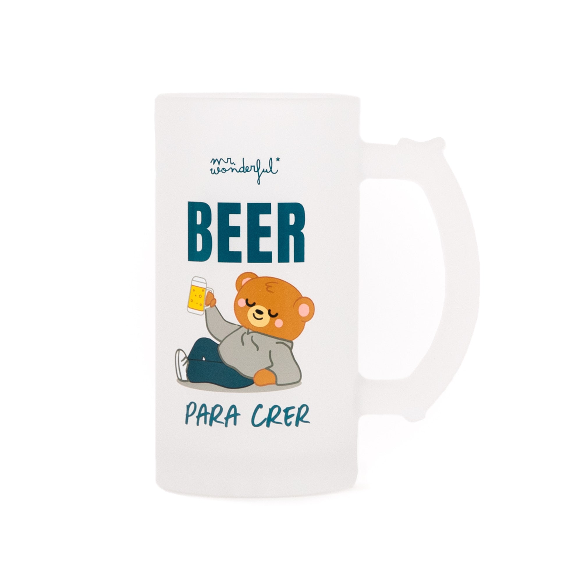 Caneca de cerveja - Beer para crer | Mr.Wonderful