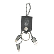 Porte-clés avec chargeur de téléphone - Papa, tu as tout pour toi