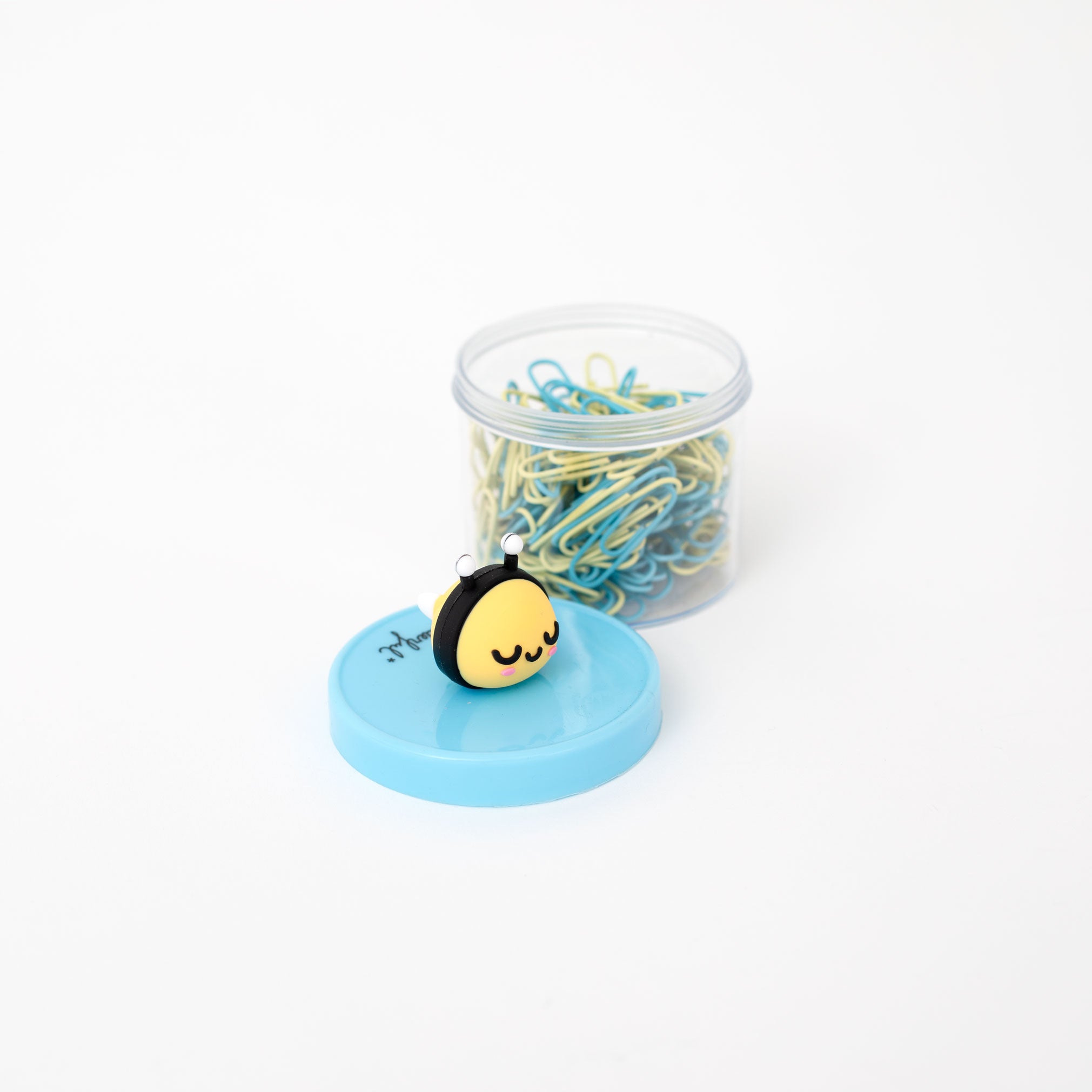 Bote de clips con abejita – Bee