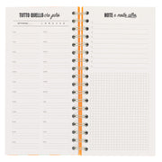 Arancione Day Planner - Tant que cose da tarif et traguardi da raggiungere 