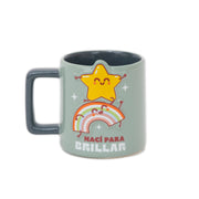 Taza 3D estrella y arcoíris - Nací para brillar | Mr.Wonderful