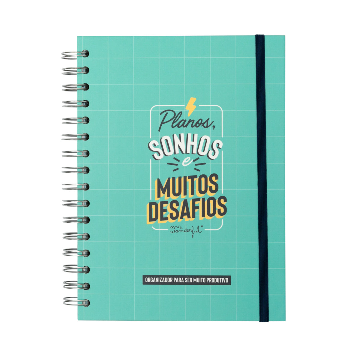 Organizador de produtividade - Planos, sonhos e muitos desafios 