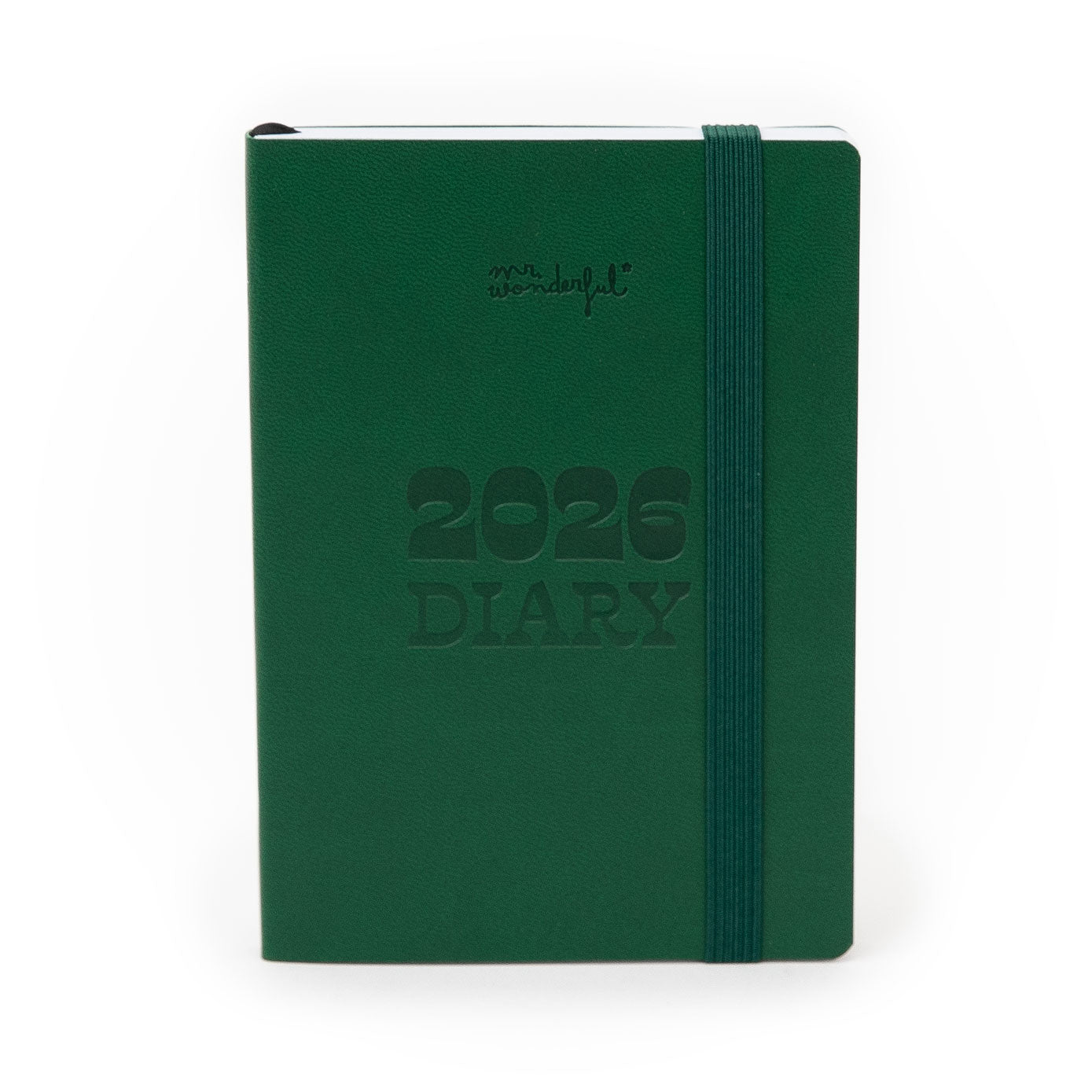 Agenda Pocket 2026 Semanal pequeña - Verde | Mr.Wonderful