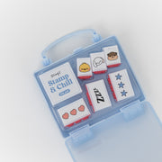 Set de 6 sellos + tampón de tinta - Stamp & Chill | Mr.Wonderful