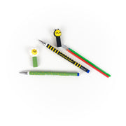 Set of 2 erasable Bo-Bo pens + 2 ink refills - Bee and Daisy