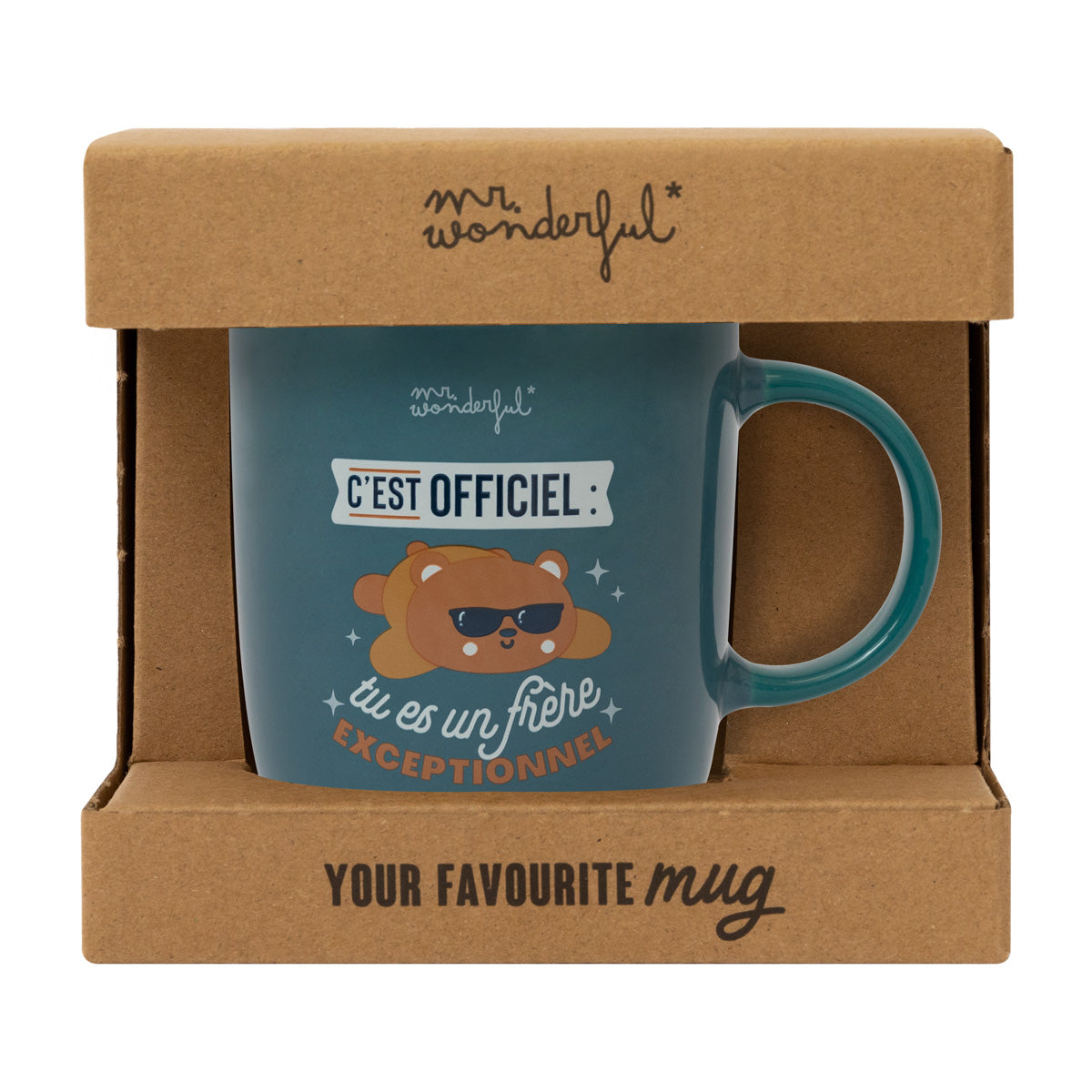 Mug - C’est officiel : tu es un frère exceptionnel