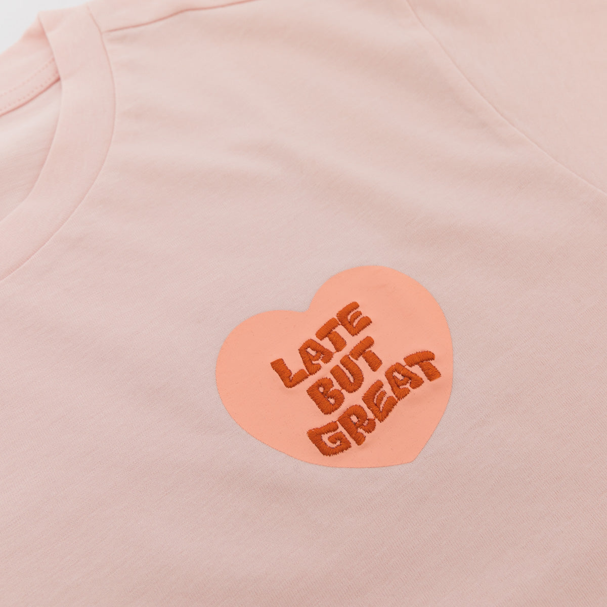 Camiseta manga corta talla L-XL - Late but great