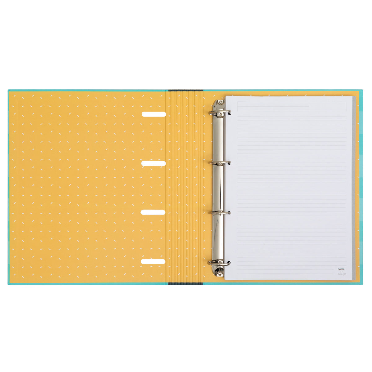 Dossier com argolas e folhas Wonder - Sonhando e criando