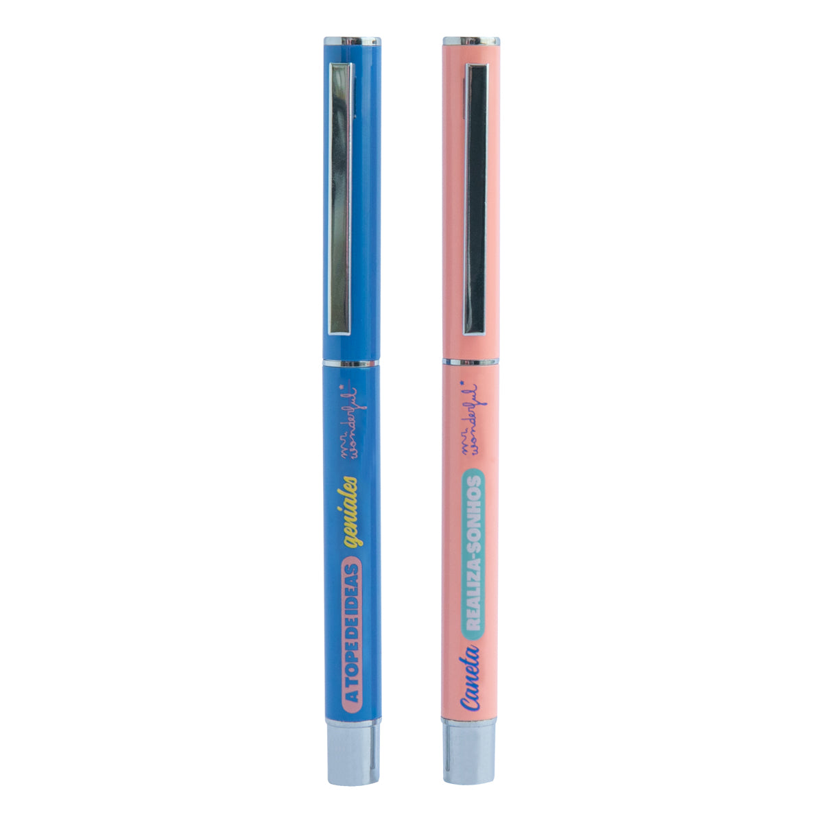 Set de 2 canetas para escreveres com vontade e determinação