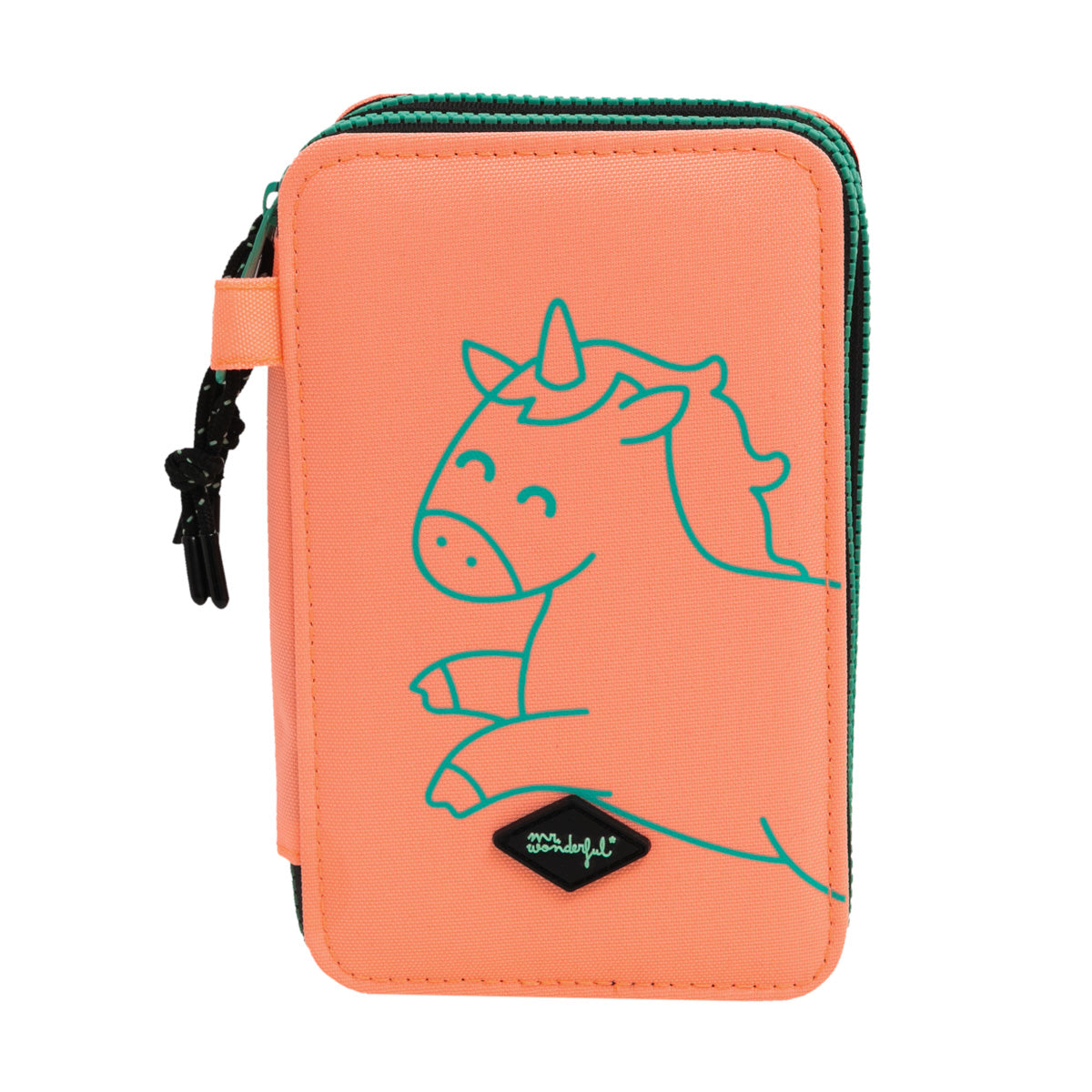 Estuche rosa de 2 compartimentos con muchos extras - My creativity has no limits