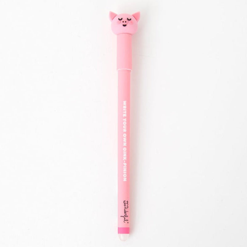 Boli borrable Bo-Bo Mr. Wonderful cerdito - Write your own oink-pinion