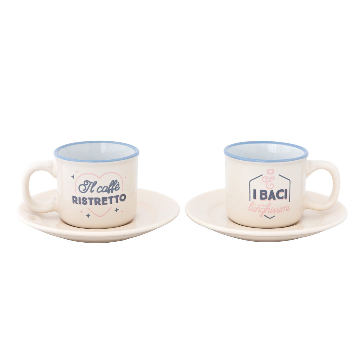 Lot de 2 mugs - Qui semble s'assembler et on se régale ensemble