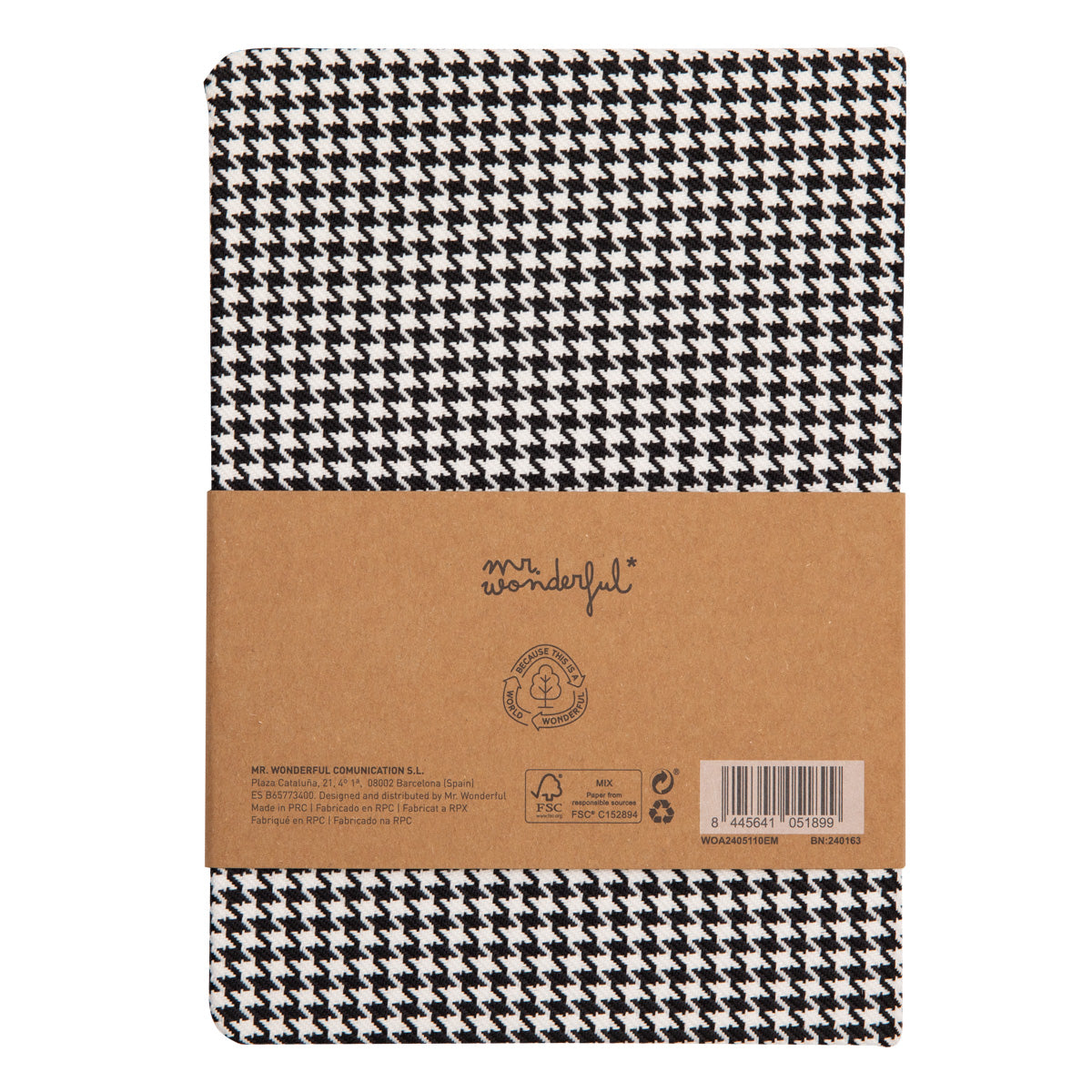 A5 notebook fabric - These are a few of my favourite things.