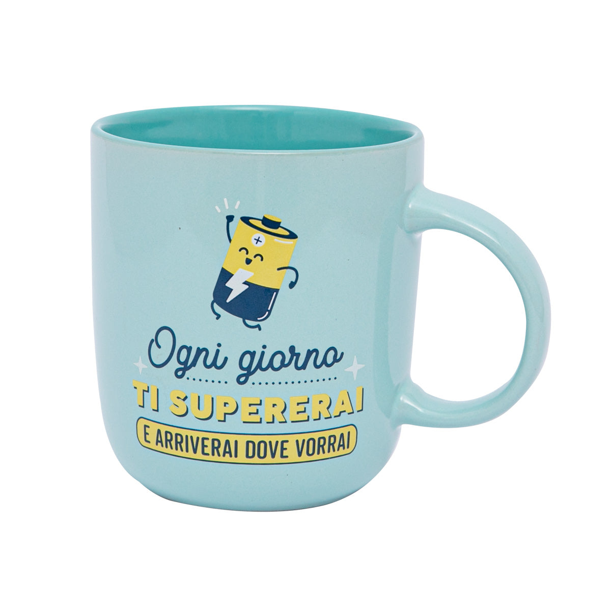 Tazza - Ogni giorno ti supererai e arriverai dove vorrai