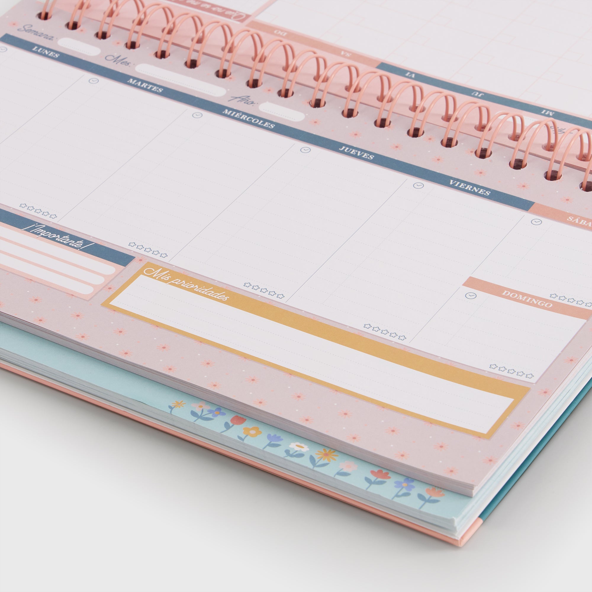 Agenda hebdomadaire et mensuel pour les mamans - Je ne me suis pas assise de toute la journée 