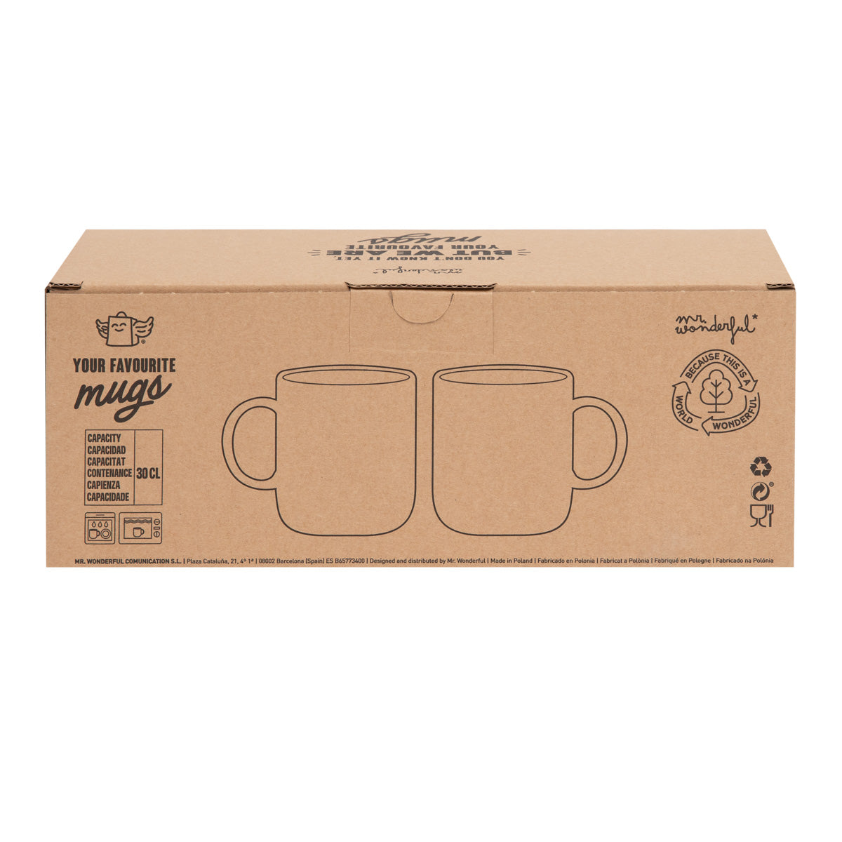 Set de 2 mugs Iconiques - Ensemble, c'est mieux