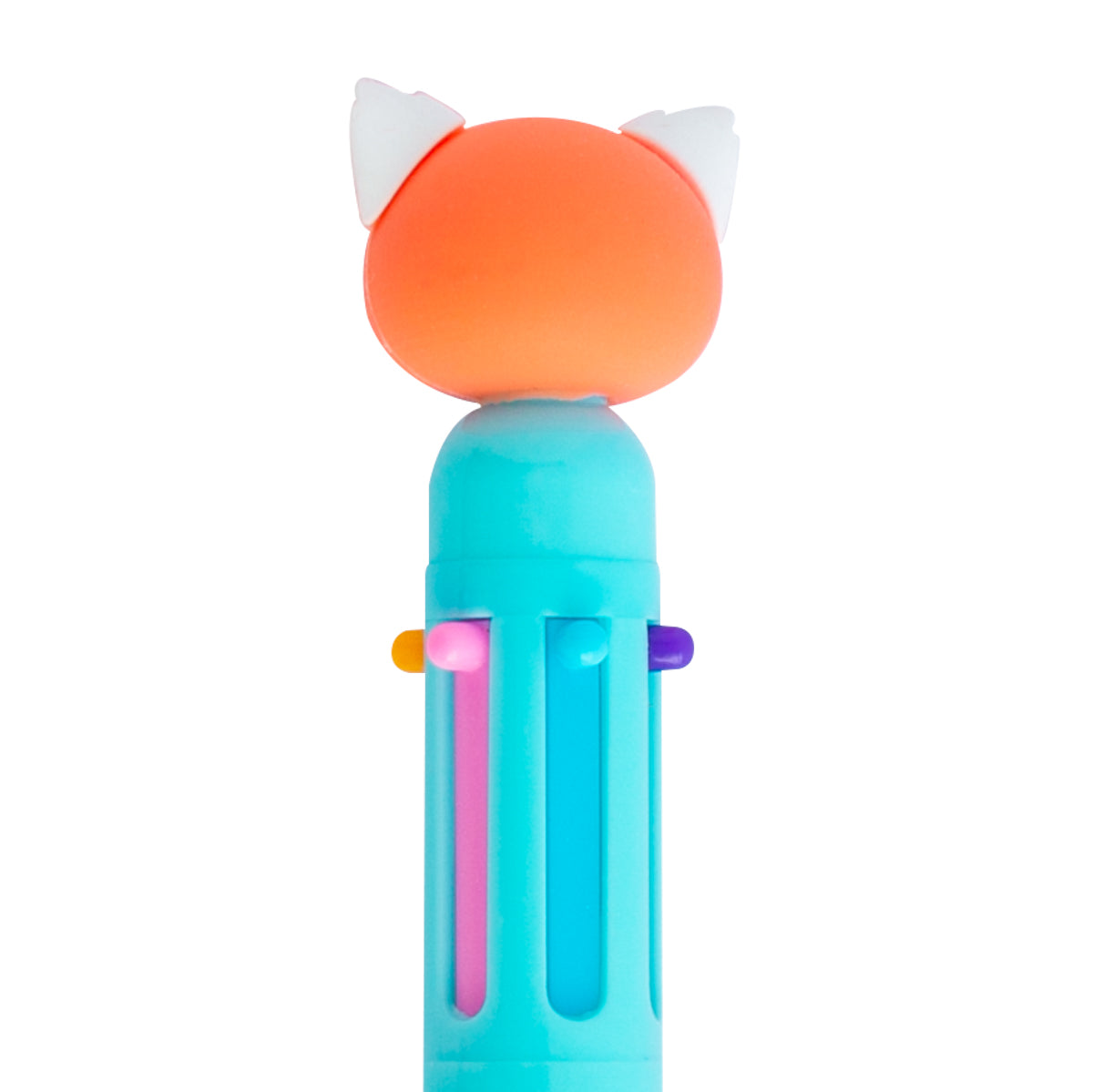 Multi-coloured pen to note down epic plans mint - Red panda