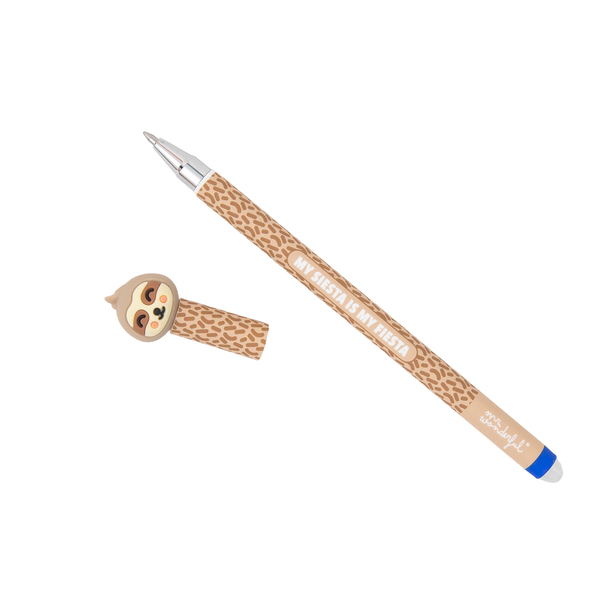 Set de 3 bolis borrables Bo-Bo - Jirafa, Vaca y Perezoso