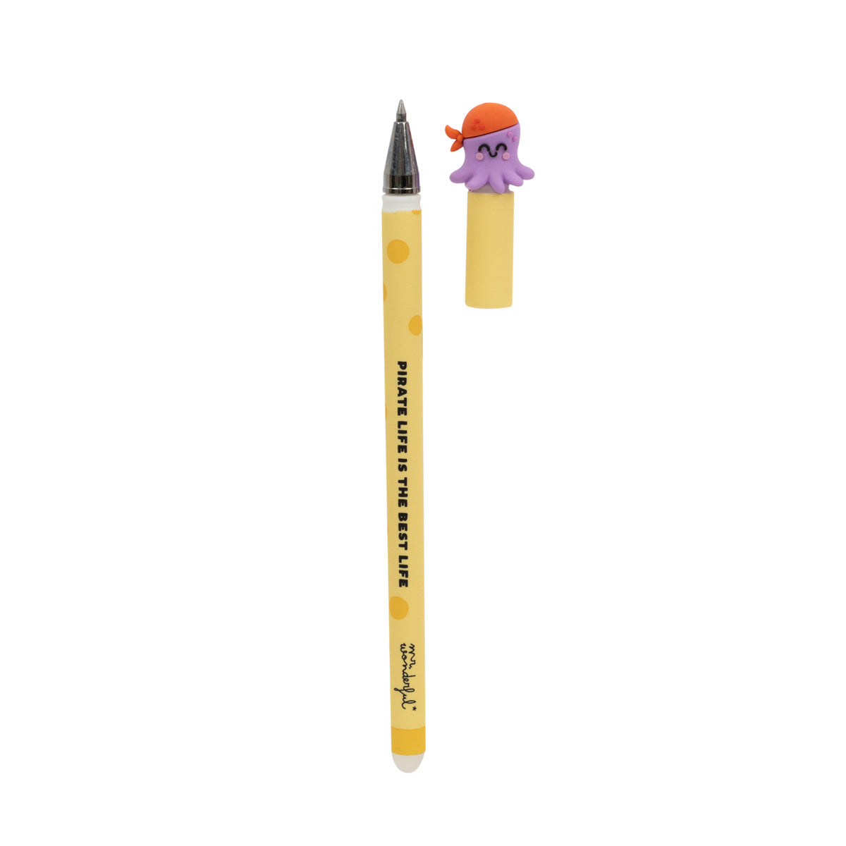 Stylo effaçable Bo-Bo pirate - La vie de pirate est la meilleure vie 