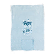 Manta con mensaje para padres Mr. Wonderful - Papá, eres genial