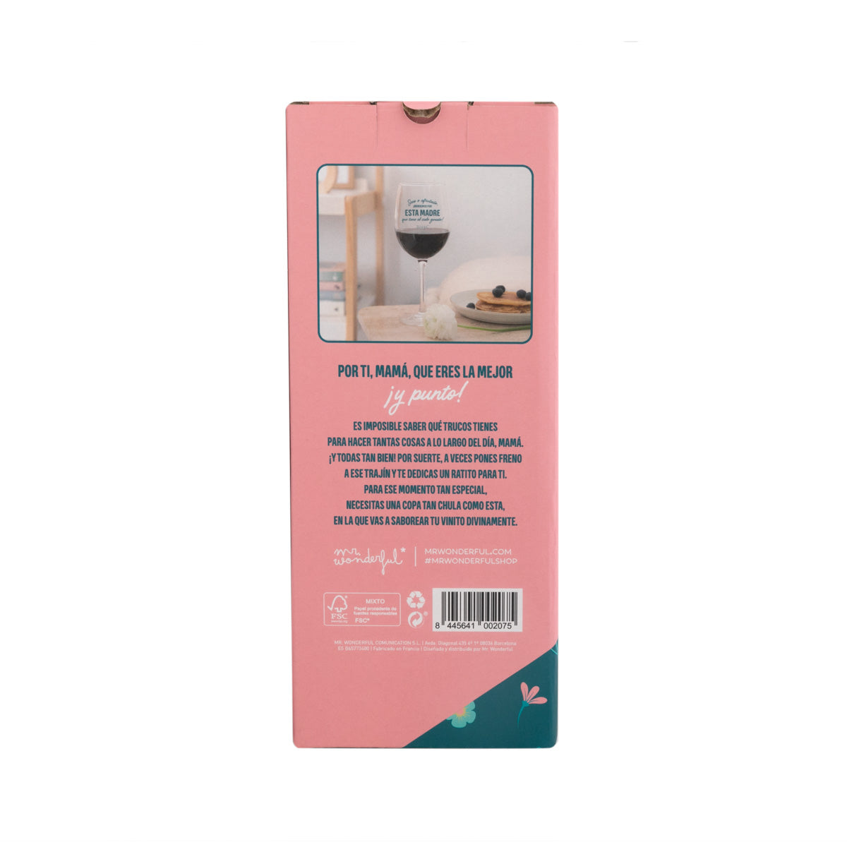 Copa de vino - Seco o afrutado, ¡brindemos por esta madre que tiene el cielo ganado!