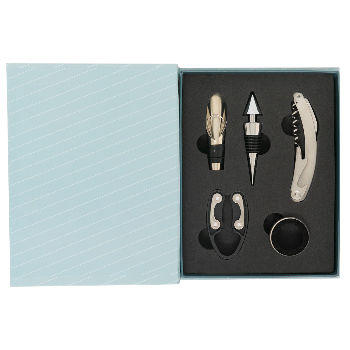 Kit per vino - Un buon vino accanto a te ed è tutto a posto!