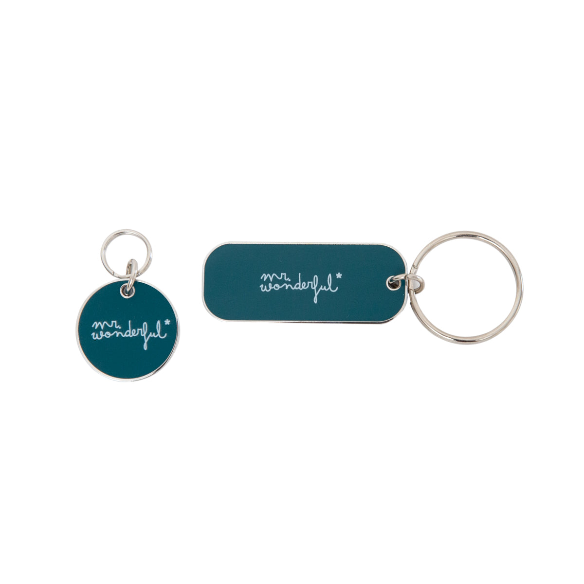Keyring + tag set for true cat lovers