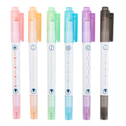 Set de 6 bolis de colores con sello Mr. Wonderful - Create your own magic