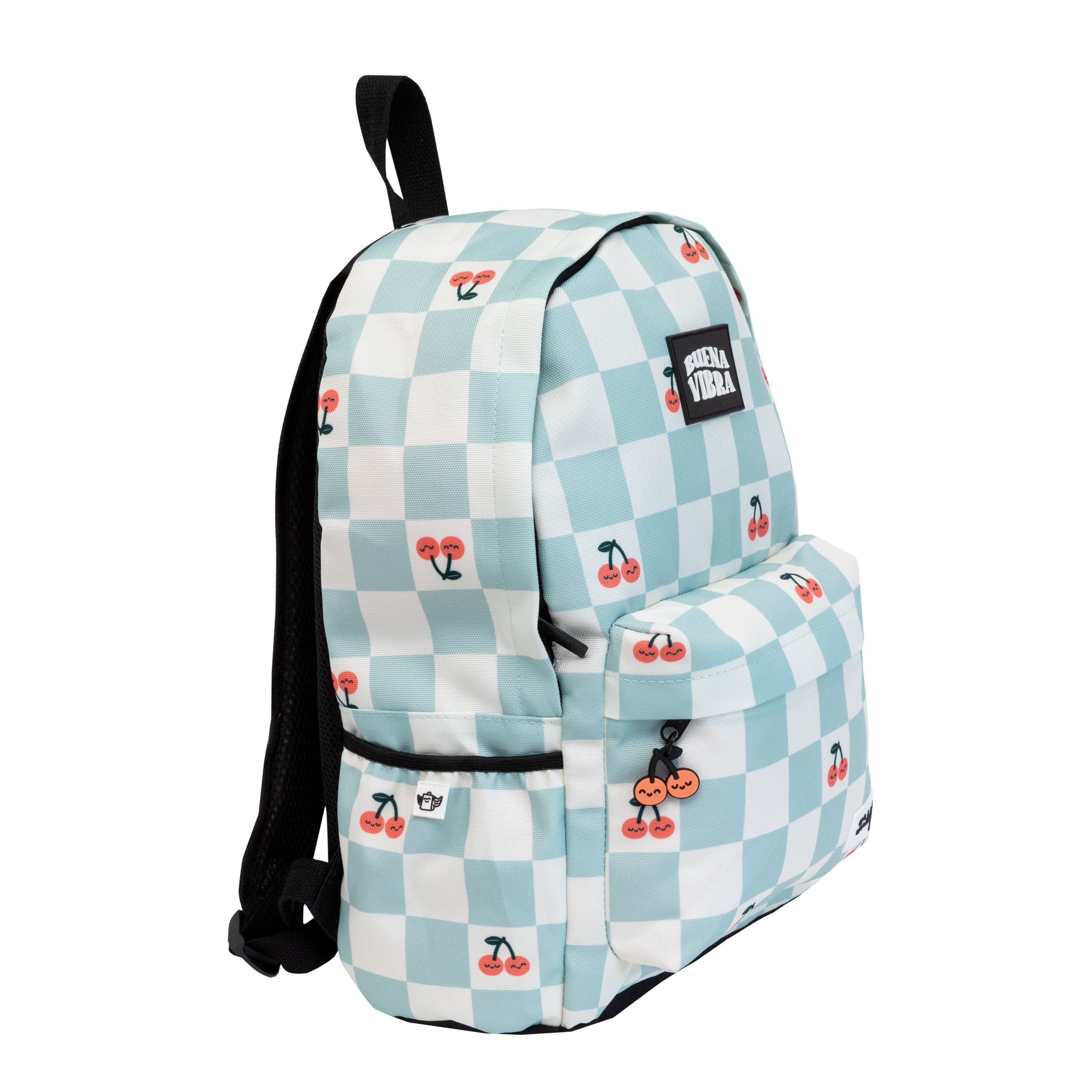 Mochila Oxford cerezas - Buena vibra