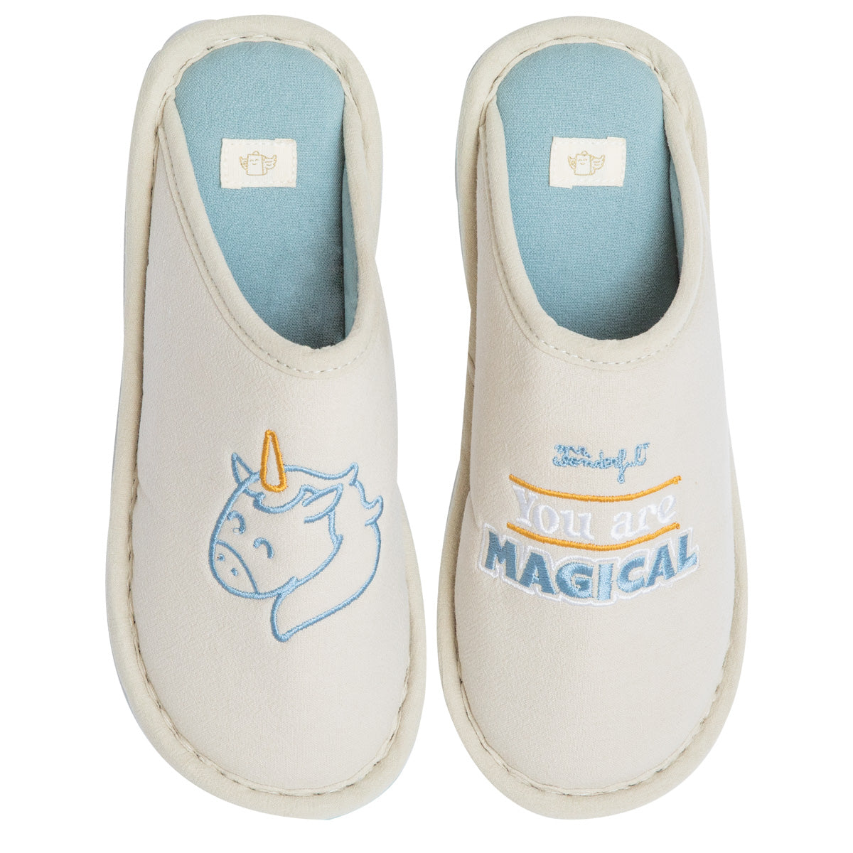 Chaussons taille 36-38 Licorne - Tu es magique.