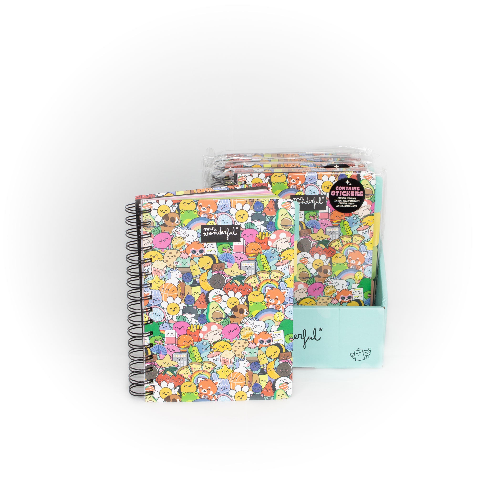 Libreta A5 con espiral - Wonder characters