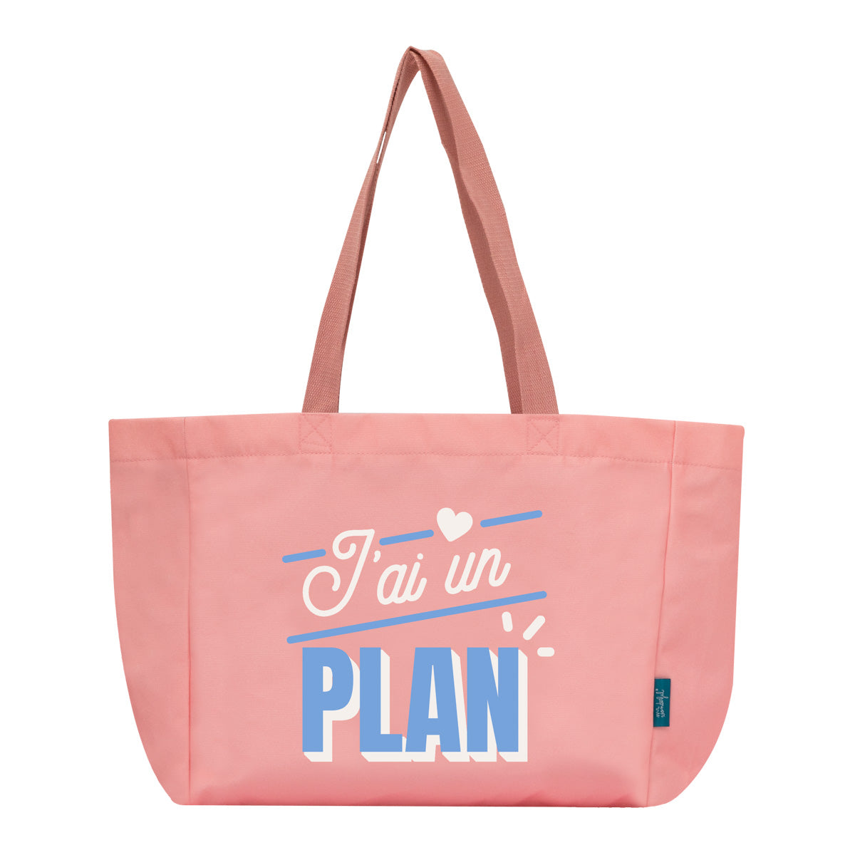 Sac en toile tote bag - J'ai un plan