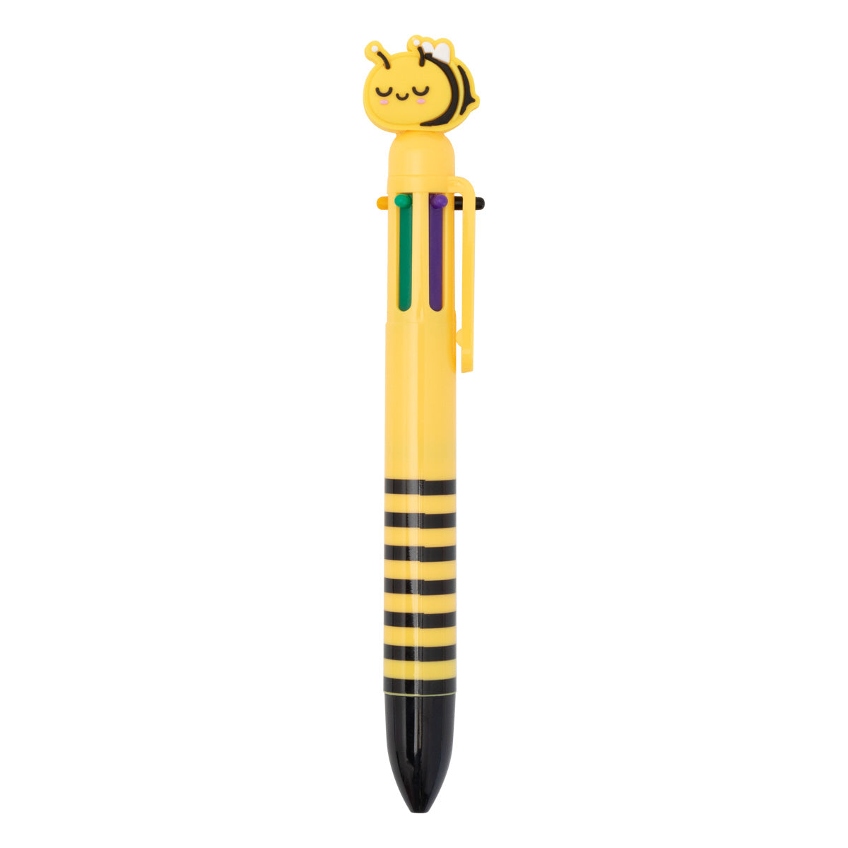 Stylo multicolore pour noter des plans épiques - Abeille 