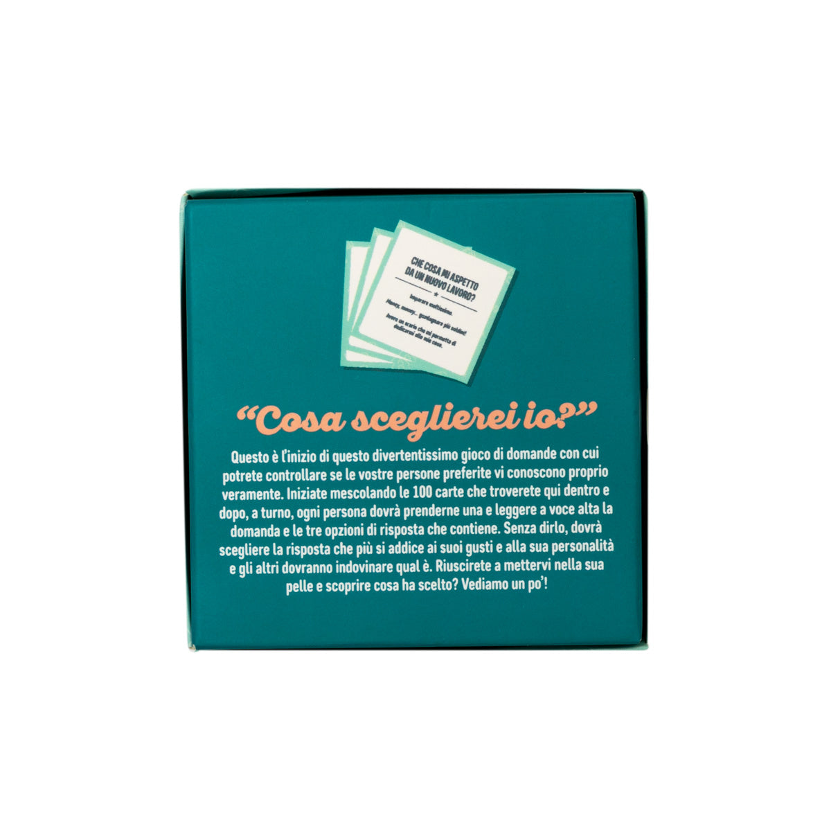 Gioco di carte - Cosa sceglierei io?