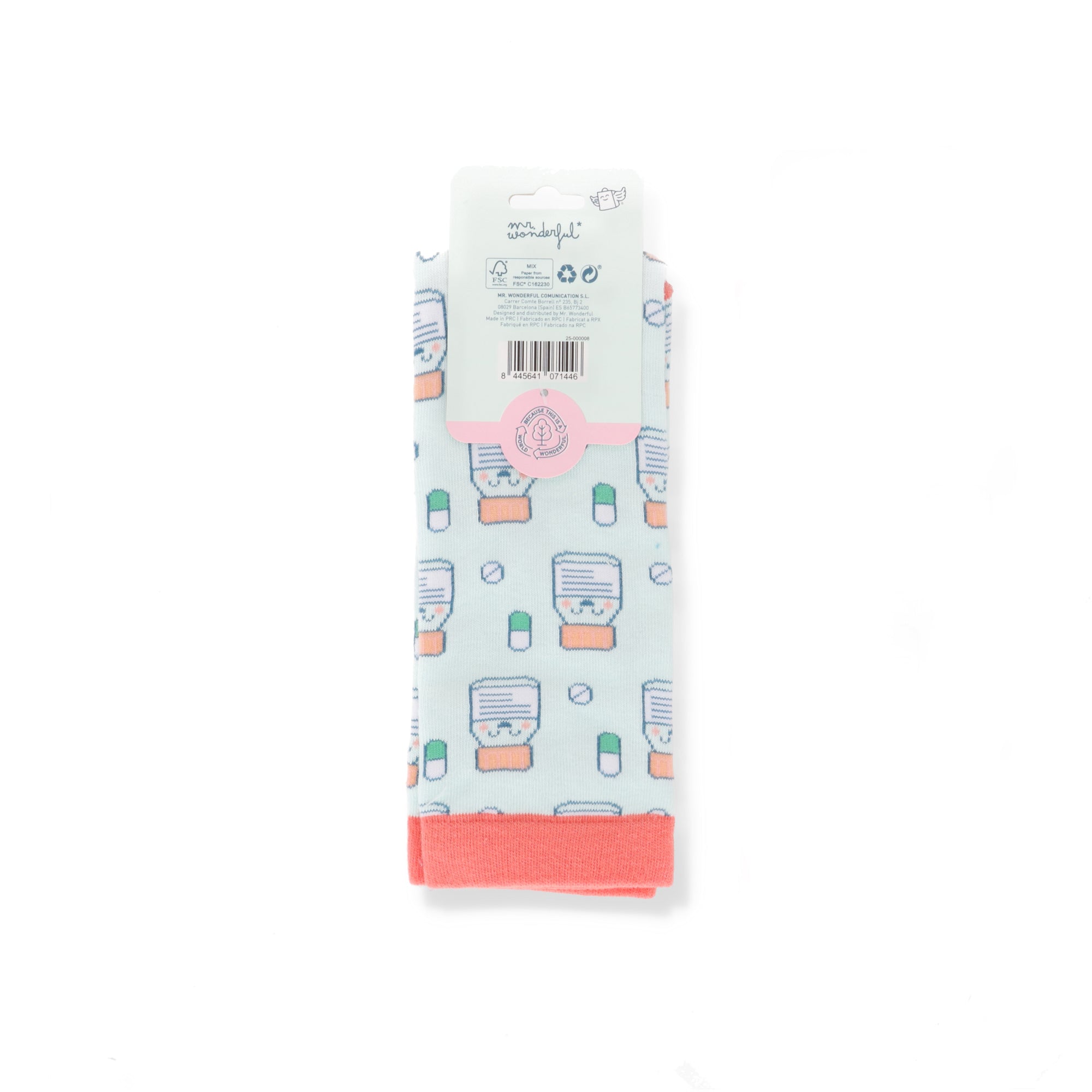 Socks Size 41-46 - Medicine bottle