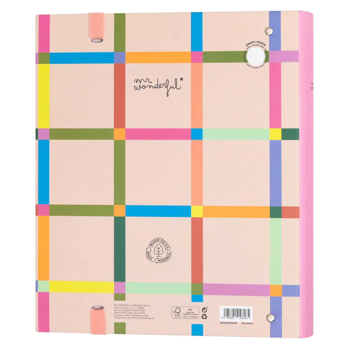 Ring binder with sheets Urban - Do it your way every day