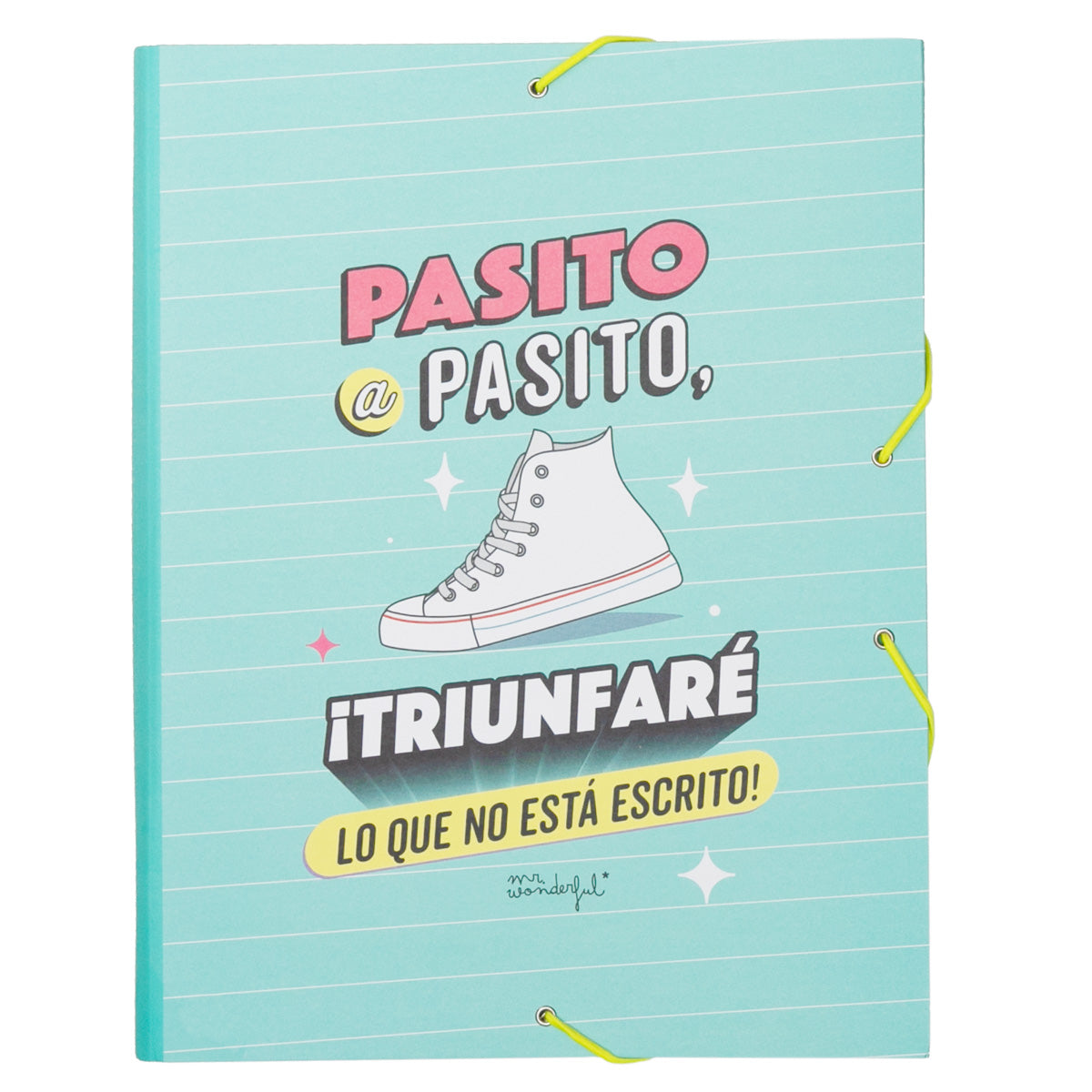 Carpeta separadora - Pasito a pasito, ¡triunfaré lo que no está escrito!