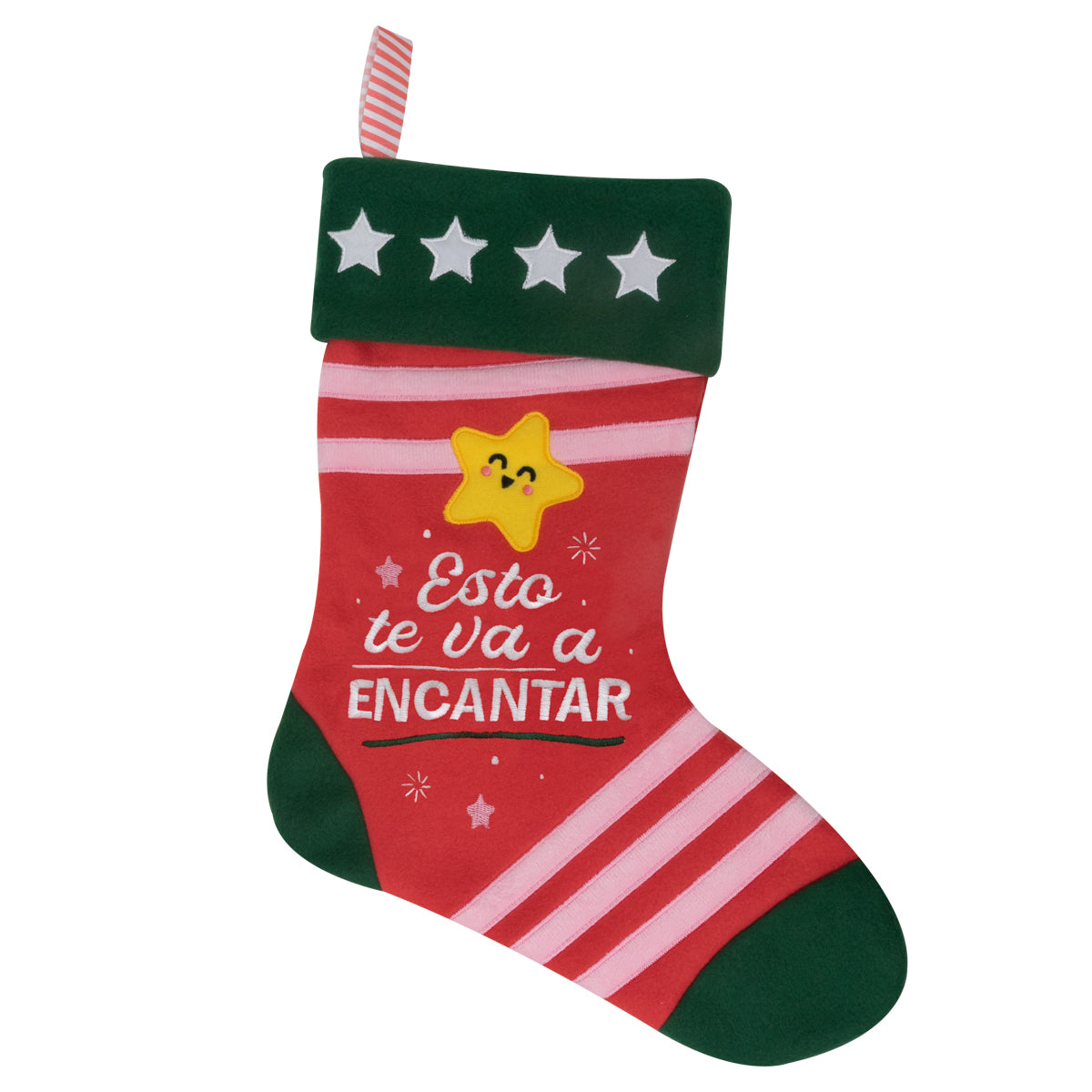 Chaussette de Noël décorative - Vous allez adorer ça 
