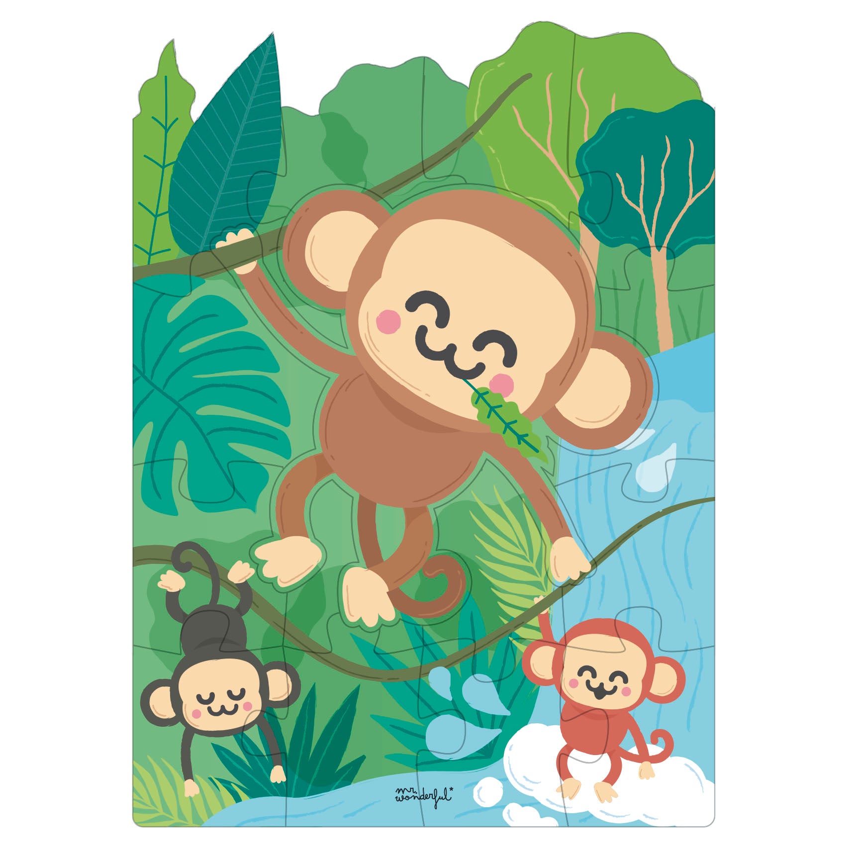 Jigsaw puzzle - Monkey
