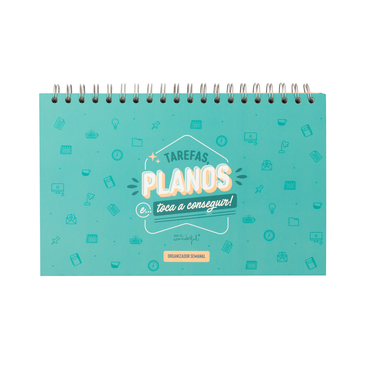 Organizador semanal - Tarefas, planos e... toca a conseguir!