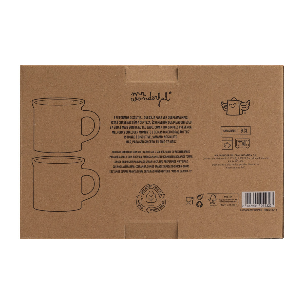 Conjunto de 2 chaves de café expresso para demonstrar o amor verdadeiro 