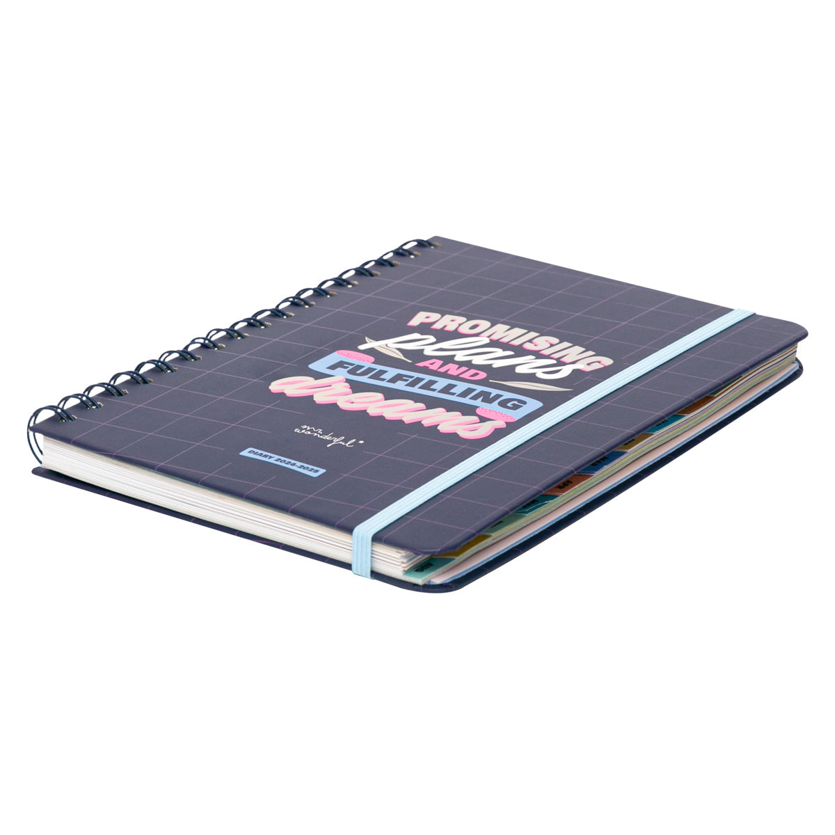Wonder Diary 2024-25 Week view - Promising plans and fulfilling dreams.